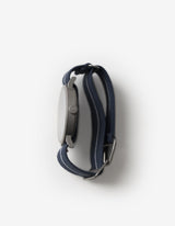 MUS-02 BROWN 40MM + NAVY PARACHUTE STRAP SET