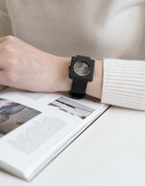 Black square watches