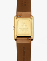 Brown leather watch bands