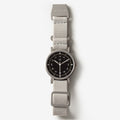 Gray minimalist womens watch