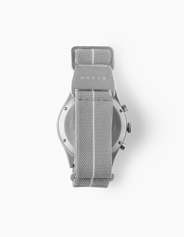 Gray solar chronograph watches for men