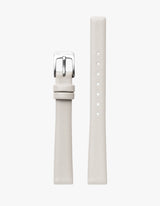 Symmetria Series - Offwhite Leather Watch Strap